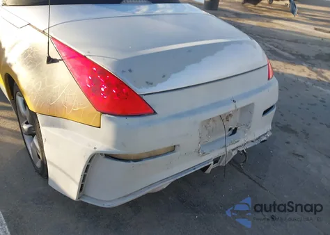 2006 Nissan 350Z Enthusiast из США, поврежденный, VIN JN1AZ36D66M400204